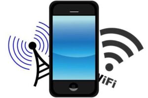 sambung smartphone ke wifi
